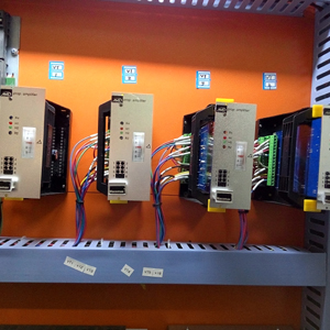 沖壓機(jī)電柜HS伺服控制安裝后